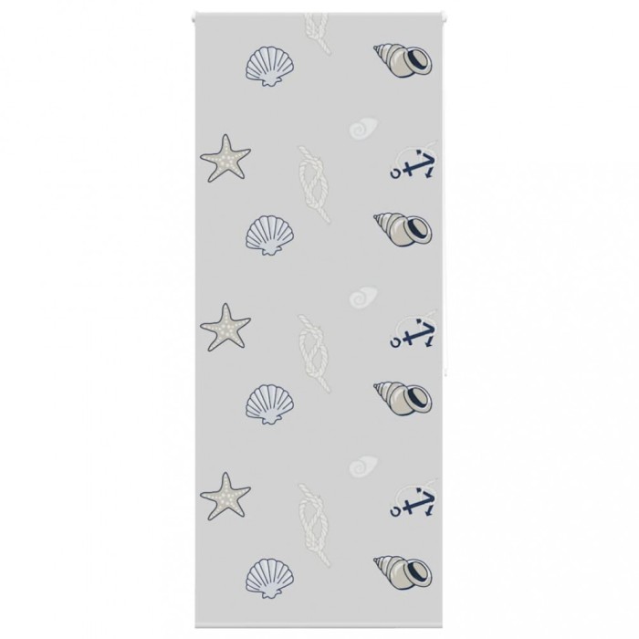 vidaXL Jaluzea cu rolă de duș 110x240 cm lățime material 106 cm