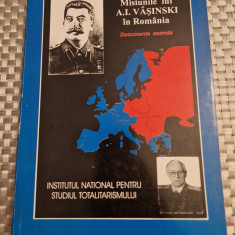 Misiunile lui A. I. Vasinski in Romania documente secrete