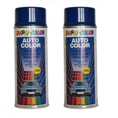 Pachet 2 x Vopsea Spray Auto Skoda Albastru Dynamic 4590 Dupli-Color 400 ml