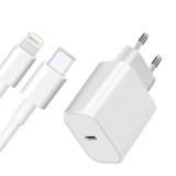 Incarcator Lightning - USB C, Compatibil Phone 14 / 14 pro / 13 / 13 pro / 12 / 12 pro / 11 / 11 Pro / 11 Pro