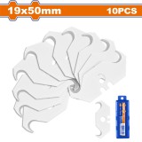 WADFOW - SET 10 LAME CUTTER CARLIG - 50X19MM PowerTool TopQuality