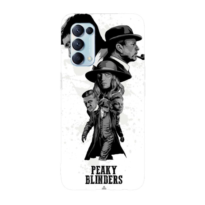 Husa compatibila cu Oppo Find X5, Viceversa, model Peaky blinders, Silicon, TPU