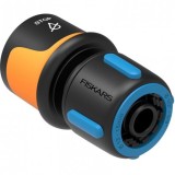 FISKARS. Conector furtun AquaSTOP 13 mm&ndash;15 mm (1/2&amp;quot;&ndash;5/8&amp;quot;)