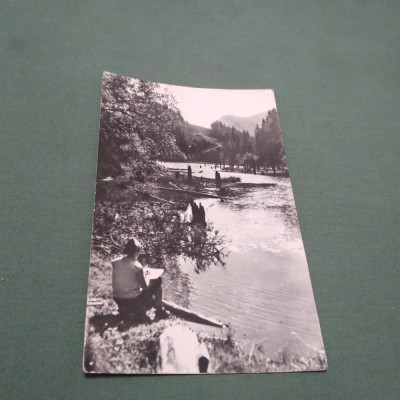 CARTE POSTALA VEDERE DE LA LACUL ROSU CIRCULATA foto