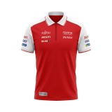 Toyota Gazoo Racing tricou polo redwhite WEC 2026 - XS
