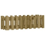 Cumpara ieftin Pat inaltat gradina design gard 100x30x30 cm lemn impregnat pin