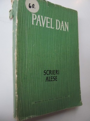 Scrieri alese - Pavel Dan foto