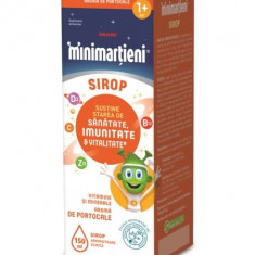 Minimartieni sirop cu aroma de portocale, 150ml, Walmark