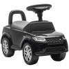 AIYAPLAY Mașină de &icirc;mpins pentru copii sub licență Land Rover, vehicul de &icirc;mpins, claxon, sunete de motor, depozitare sub șezut, negru | Aosom Romania