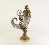 Cornul abundentei din portelan cu bronz PT-171, Decorative