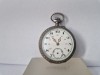 Ceas de Buzunar din Argint - Open Face - Mecanic - Nefunctional - Lipsa Balansul.