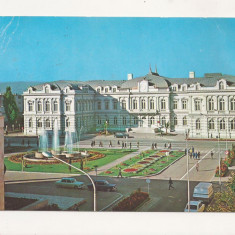 RF16-Carte Postala- Bacau, consiliul popular judetean, circulata 1975