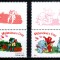 Romania 2002, LP 1579 a, Ziua Indragostitilor, viniete sus, MNH! LP 8,60 lei