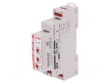 Timer Programabil DPDT 1s-1h, 12-240VAC/24VDC, RPC-2SD-UNI