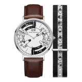 Cumpara ieftin Ceas Daniel Wellington, Steven Harrington Special Edition DW00100735, Set cu Bratara suplimentara - Marime universala