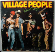 Vinil 2XLP Village People ?? Live And Sleazy (VG+) foto