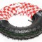 Cauciuc + camera Micul Fermier 3.50-8, profil floare, premium