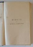 BIBLIA Sau Sfanta Scriptura in zilele M. S. Regele Mihai I, Bucuresti 1944 , LIPSA PAGINA DE TITLU