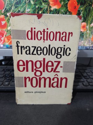 Dicționar frazeologic englez rom&amp;acirc;n, Nicolescu Popovici Preda. București 1967 118 foto