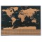 World map - scratch card with flags + accessories 23442 - 4