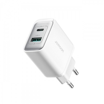 Incarcator Retea Joyroom JR-TCF15, 30W, 5A, 1 x USB-A - 1 x USB-C, Alb foto