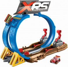 Set de joaca Disney Cars XRS, Provocarea de pe pista cu noroi foto