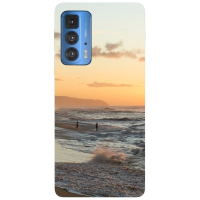 Husa compatibila cu Motorola Edge 20 Lite model First day of summer, Silicon, TPU, Viceversa foto