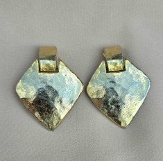 CERCEI CLIPS VINTAGE DIN METAL AURIU, PIERRE BALMAIN PARIS