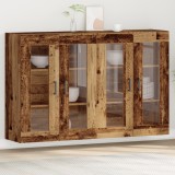 vidaXL Cumpără divanul Wall Mounted Cabinets 2 pcs din lemn vechi 69,5x34x90 cm din lemn &icirc;n stratificat