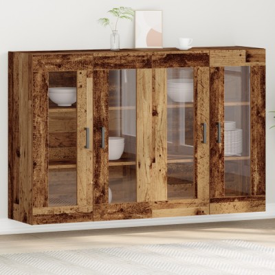 vidaXL Turnuri suspendate 2 buc Lemn vechi 69,5 x 34 x 90 cm, din lemn inginerit. foto