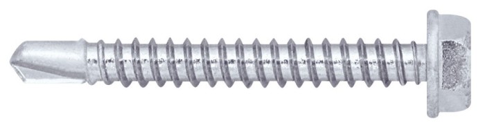 Surub autoforant, cu cap hexagonal, Hex 7, Friulsider TE, din otel, DIN 7504 K, 4.2 x 16 mm