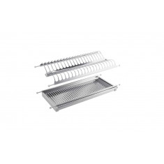 Set scurgator vase + tavita inox.pentru corp cu latimea de 900 mm