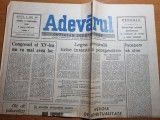 ziarul adevarul 9 februarie 1990