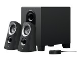 Cumpara ieftin BOXE LOGITECH 2.1, RMS: 25W (2 x 5W, 15W), telecomanda pe fir, black, Z313 980-000413 (timbru verde 2.00 lei)