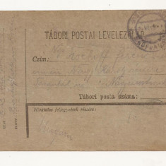 D3 Carte Postala Militara k.u.k. Imperiul Austro-Ungar ,1917