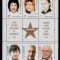 RO 2016 ,LP 2129a, &quot;Stele de aur ale scenei ( II )&quot; serie bloc ,colita 689 , MNH