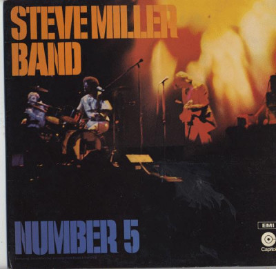 Vinil Steve Miller Band &amp;lrm;&amp;ndash; Number 5 (VG+) foto