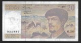 FRANTA 20 FRANCI / FRANCS 1992 [2] P- 151f.1