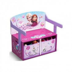 Mobilier 2 in 1 pentru depozitare jucarii Disney Frozen foto