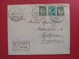 1932 - PLIC RECOMANDAT CIRCULAT IN IUGOSLAVIA