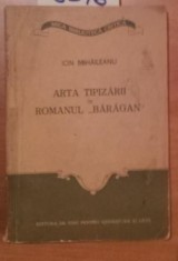 ARTA TIPIZARII IN ROMANUL \&amp;quot; BARAGAN \&amp;quot; foto