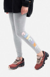 Ellesse colanți Tilly Legging femei, culoarea gri, cu imprimeu SGK13351-grey