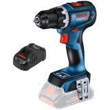 Bosch GSR 18V-90 C + GAL 1880 CV - Masina de gaurit si insurubat fara acumulatori Li-Ion 18 V - Ah 64 Nm + Incarcator acumulatori
