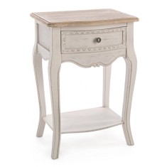Comoda lemn bej Clarisse 48x35x70 cm