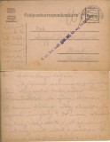 CP1764N Carte poștală cu ștampila M kir 300 honv&eacute;d gyalog ezred expediată la Arad de pe frontul rom&acirc;nesc, 1917, Feldpost 397
