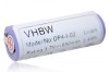 Baterie 650mAh 3.7V Li-Ion Philips HS8420 HS8020 HS8040 Braun Oral-B Pro 4500 KR112RRL US14430VR