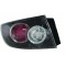 Stop spate, lampa Mazda 3 (Bk), 04.2006-07.2009, model: Sedan, montare spate, stanga, W21/5W+WY21W; lucas alb, reflector negru; fara soclu bec; exter