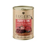 LUGER 039;S HRANA UMEDA CONSERVA CATELUSI CU VITA FICAT DE CURCAN 400G