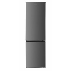 Combina frigorifica Heinner HCNF-HM253XE++, No Frost, clasa E, capacitate 253L, H 180cm, iluminare LED, aspect Inox