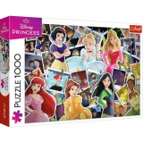 PUZZLE TREFL 1000 DISNEY PRINCESS MINUNATELE PRINTESE, TREFL 1000P